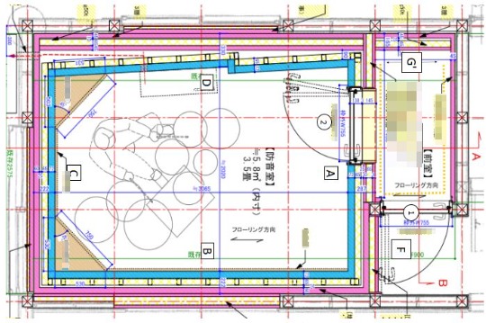 真摯な対応と説明で、戸建てに防音室をつくるイメージがしっかり付きました